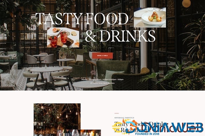 Deliciosa - Restaurant, Cafe & Bar WordPress Theme