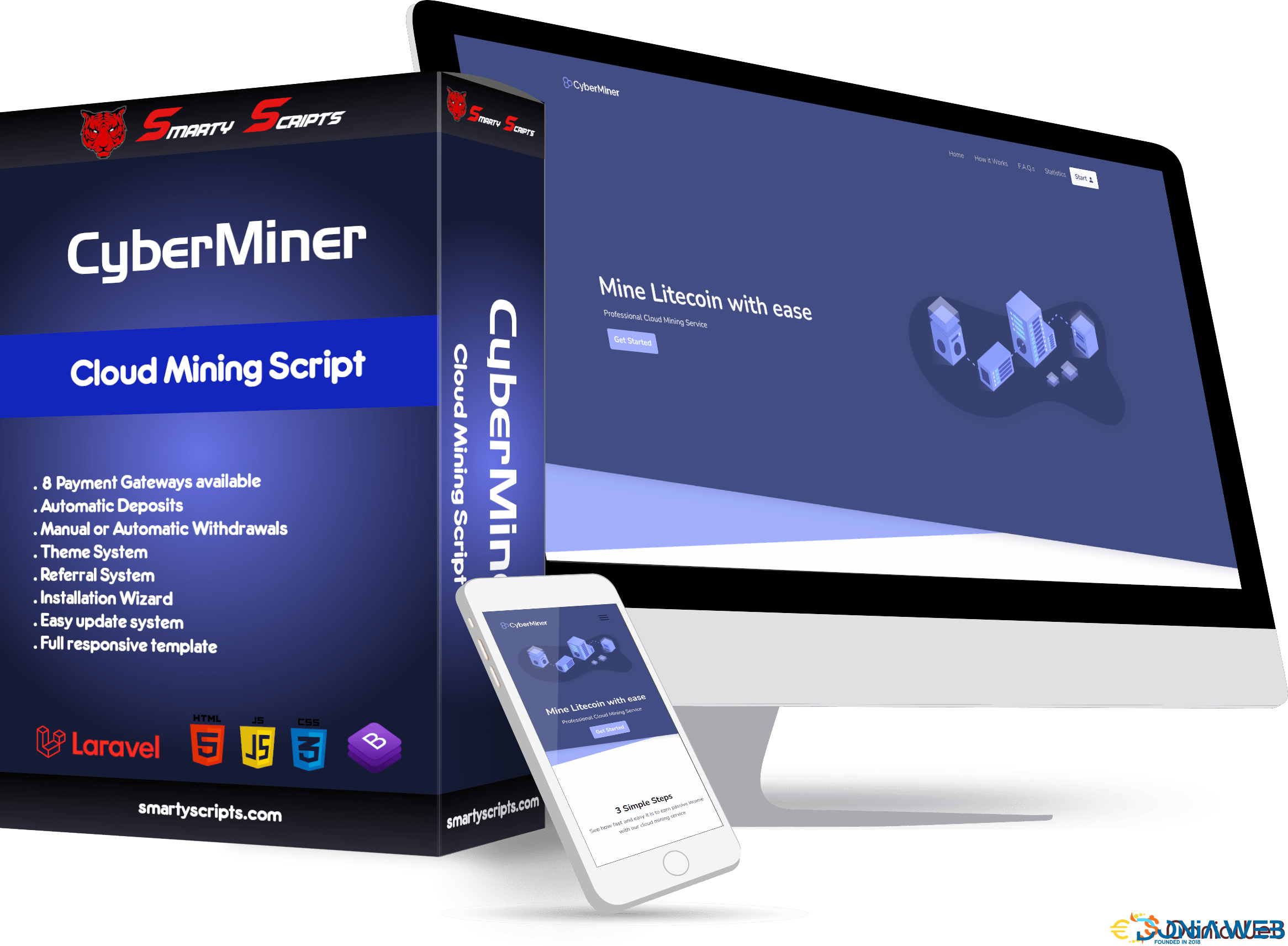 CyberMiner - Cloud Mining Script