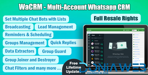 More information about "WaCRM - Multi-Account WhatsApp CRM"