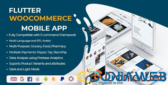 Flutter WooCommerce Android & Ios WooCommerce App - Flutter WooCommerce Android & Ios Ecommerce App