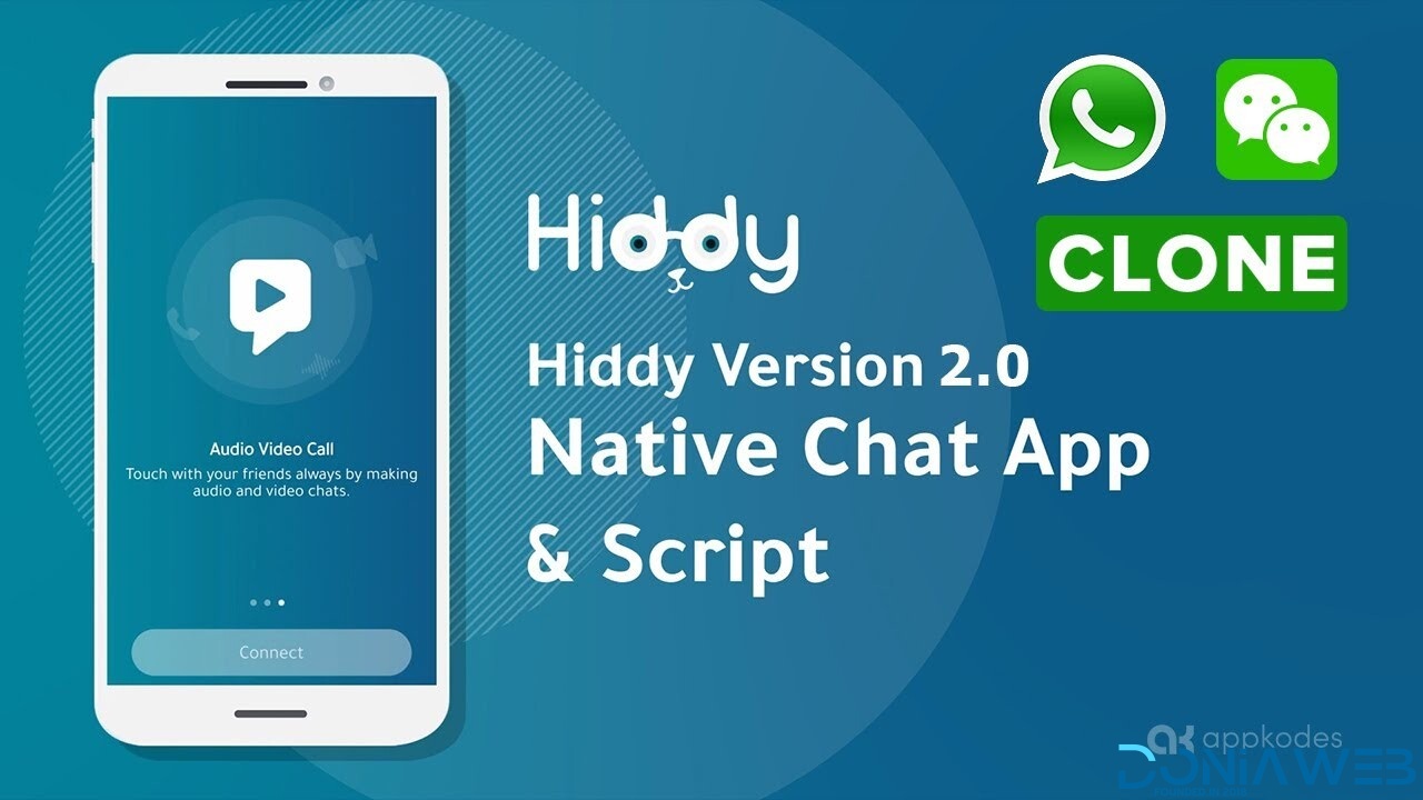 HIDDY v2.0.1 WhatsApp Clone