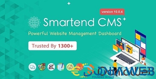 More information about "SmartEnd CMS - Laravel Admin Dashboard with Frontend and Restful API"