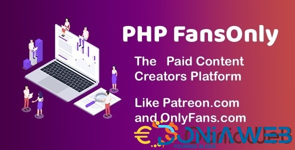 PHP FansOnly Patrons - Paid Content Creators Platform