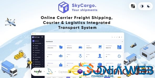 SkyCargo: An Integrated Transportation System for Freight Shipping, Courier Services, and Logistics