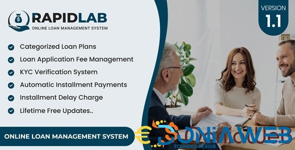 RapidLab - Online Loan Management System