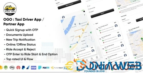 More information about "OGO : Taxi Driver App / Partner App"