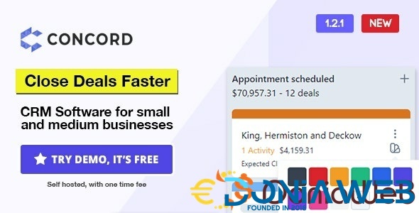 Concord - Deals Management CRM