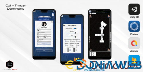 More information about "Cut Throat - Dominoes Multiplayer Game Unity"