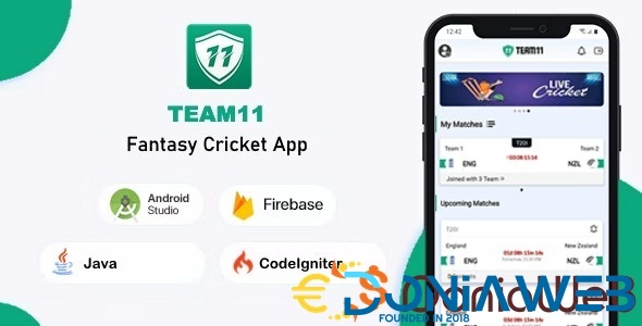 Team11 - Fantasy Cricket App