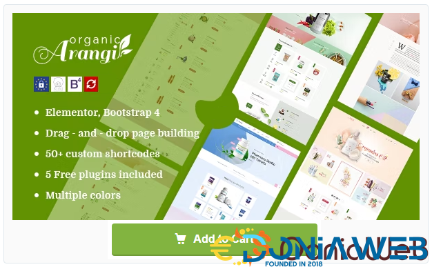 Arangi – Organic Shopify Theme