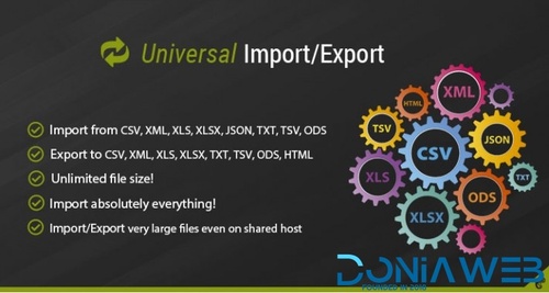 More information about "Universal Import/Export Pro"