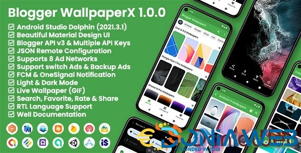 Blogger WallpaperX - Blogger API v3