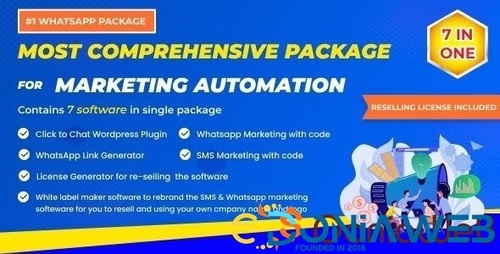 More information about "7-in-1 SMS, WhatsApp Marketing Automation with WordPress Theme"