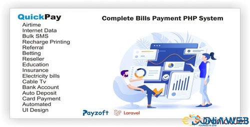 More information about "Quickpay - Complete Bills Payment PHP Script"