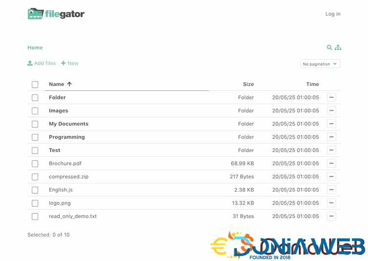 FileGator - Powerful Multi-User File Manager