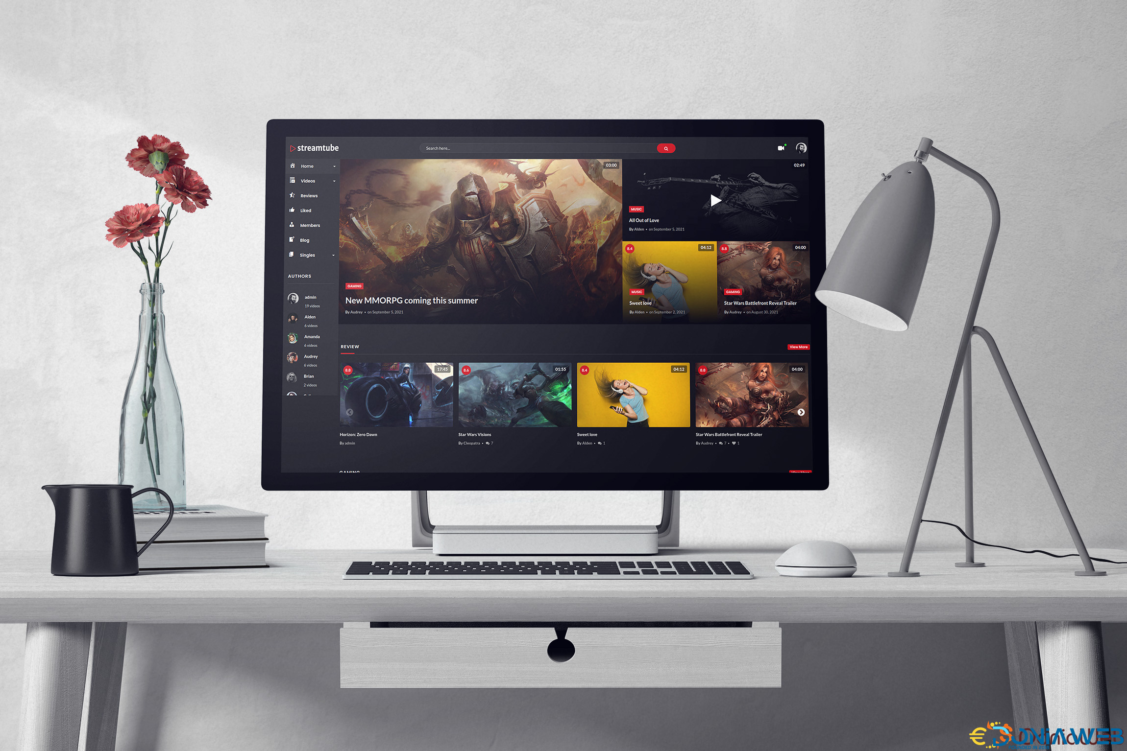 StreamTube - Video Streaming WordPress Theme