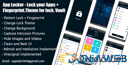 More information about "App Locker - Lock your Apps + Fingerprint, Theme for lock, Vault support ADMOB,FB MEDIATION"