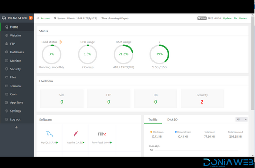 More information about "Element Social VMware Server with PHP Script and LAMP"