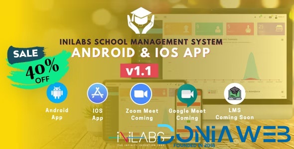 iNiLabs School Android App - Ionic Mobile Application v1.3