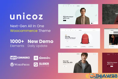 More information about "Unicoz - Elementor WooCommerce Theme"