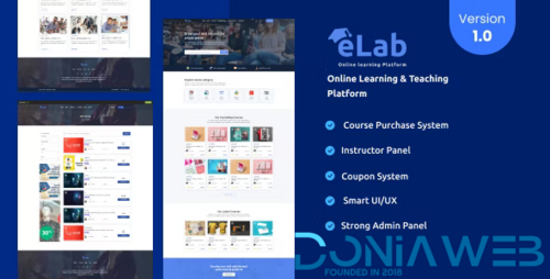 More information about "eLab - Online Learning And Teaching Platform"