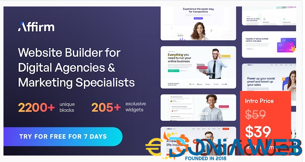 Affirm - Marketing & Digital Agency WordPress Theme