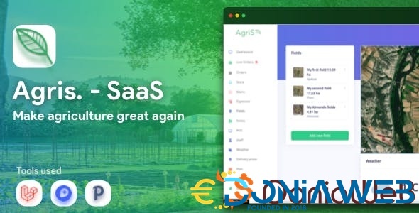 Agris – SaaS platform script for agriculture [Extended License]