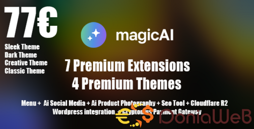 More information about "All Marketplace - 7 Paid Premium Extensions + 4 Premium Themes | MagicAi V7.1"