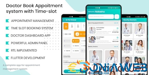 Doctor Finder - Appointment Booking With Time-slot app