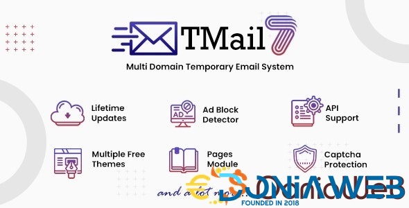 More information about "TMail - Multi Domain Temporary Email System"