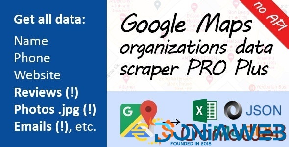 Google Maps Data Scraper PRO plus