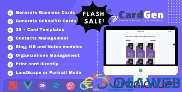 CardGen - Business or ID Card Generator