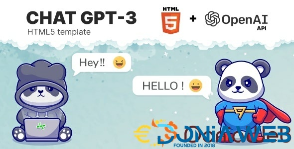 Chat GPT-3 OpenAI HTML 5