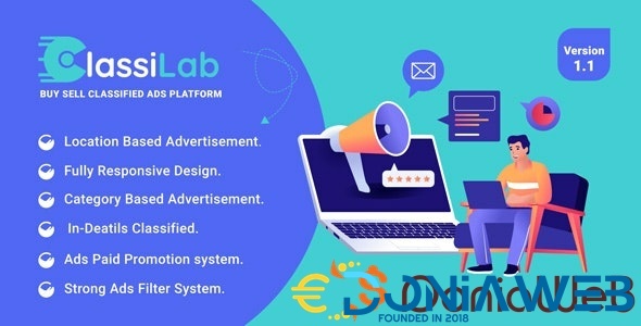 ClassiLab - Buy Sell Classified Ads Listing Platform