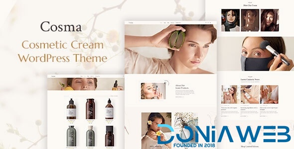 Cosma - Beauty Cosmetics WordPress