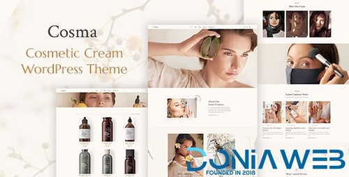 More information about "Cosma - Beauty Cosmetics WordPress"