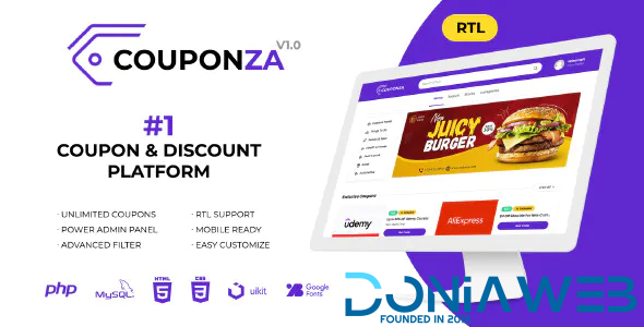 Couponza- Ultimate Coupons & Discounts Platform