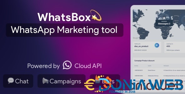 WhatsBox - The WhatsApp Marketing - Bulk Sender, Chat, Bots, SaaS