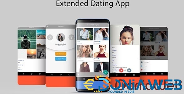 Extended Dating App with Firebase Realtime and Admin Panel