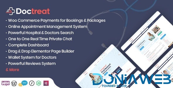 Doctreat - Doctors Directory WordPress Theme