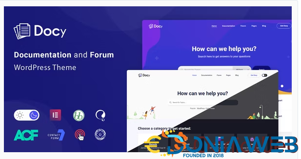 Docy - Documentation & Knowledge base WordPress Theme with Helpdesk Forum