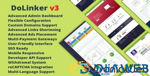 More information about "DoLinker - Ultimate URL Shortener Platform (SaaS)."