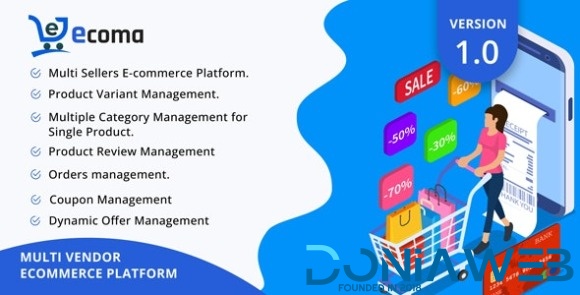 Ecoma - Multivendor Ecommerce Shopping Platform