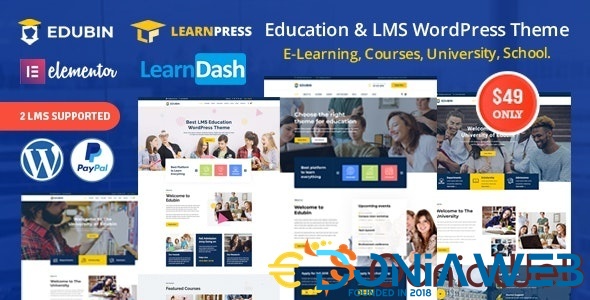 Edubin - Best Education WordPress Theme