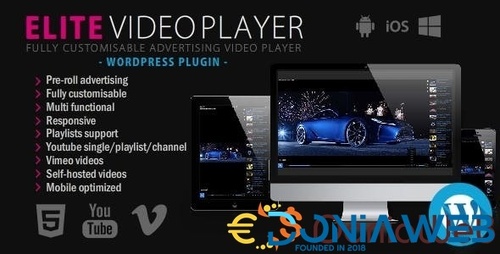 More information about "Elite Video Player - WordPress plugin"