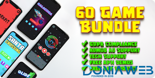 More information about "60 Games Ultimate Bundle - Android Games for Reskin and Publishing"