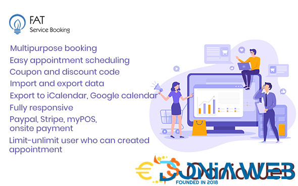 Fat Services Booking - Automated Booking and Online Scheduling