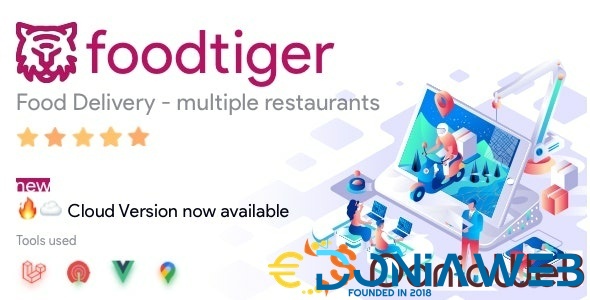 FoodTiger - Food delivery - Multiple Restaurants