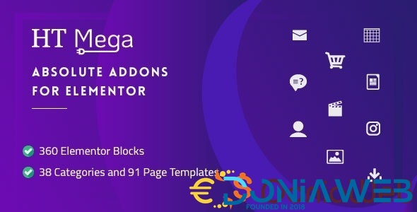 HT Mega Pro – Absolute Addons for Elementor Page Builder