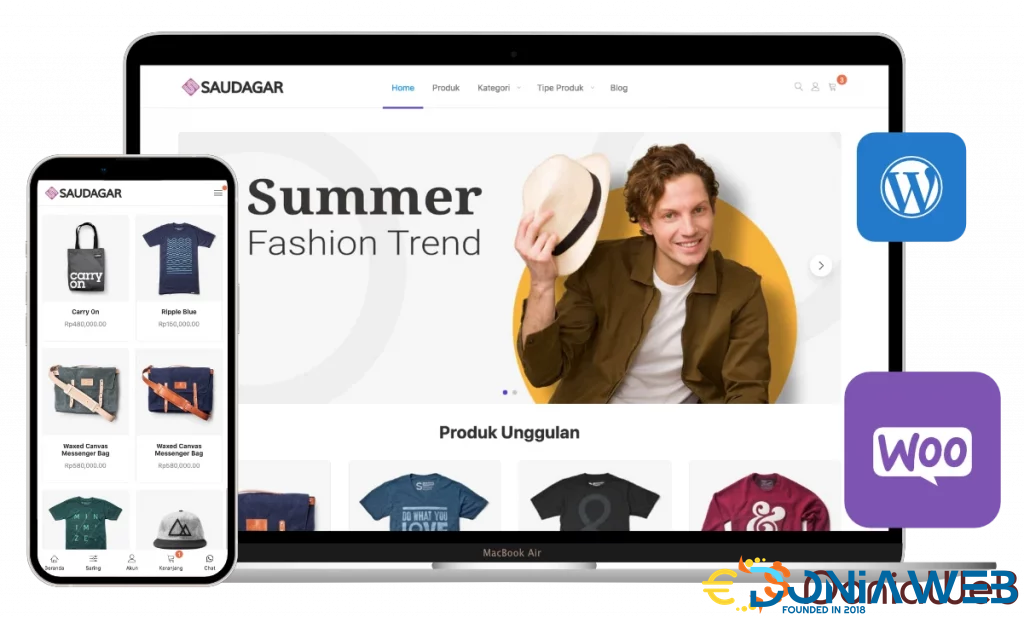 Saudagar WP - WordPress Online Store Theme